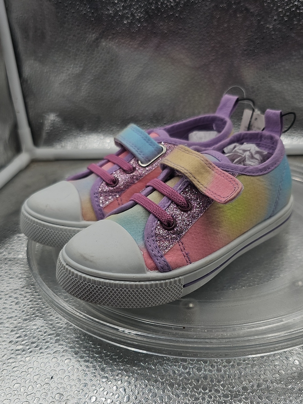 K Rainbow, White And Purple No Brand Size 9 - Picture 2 of 8